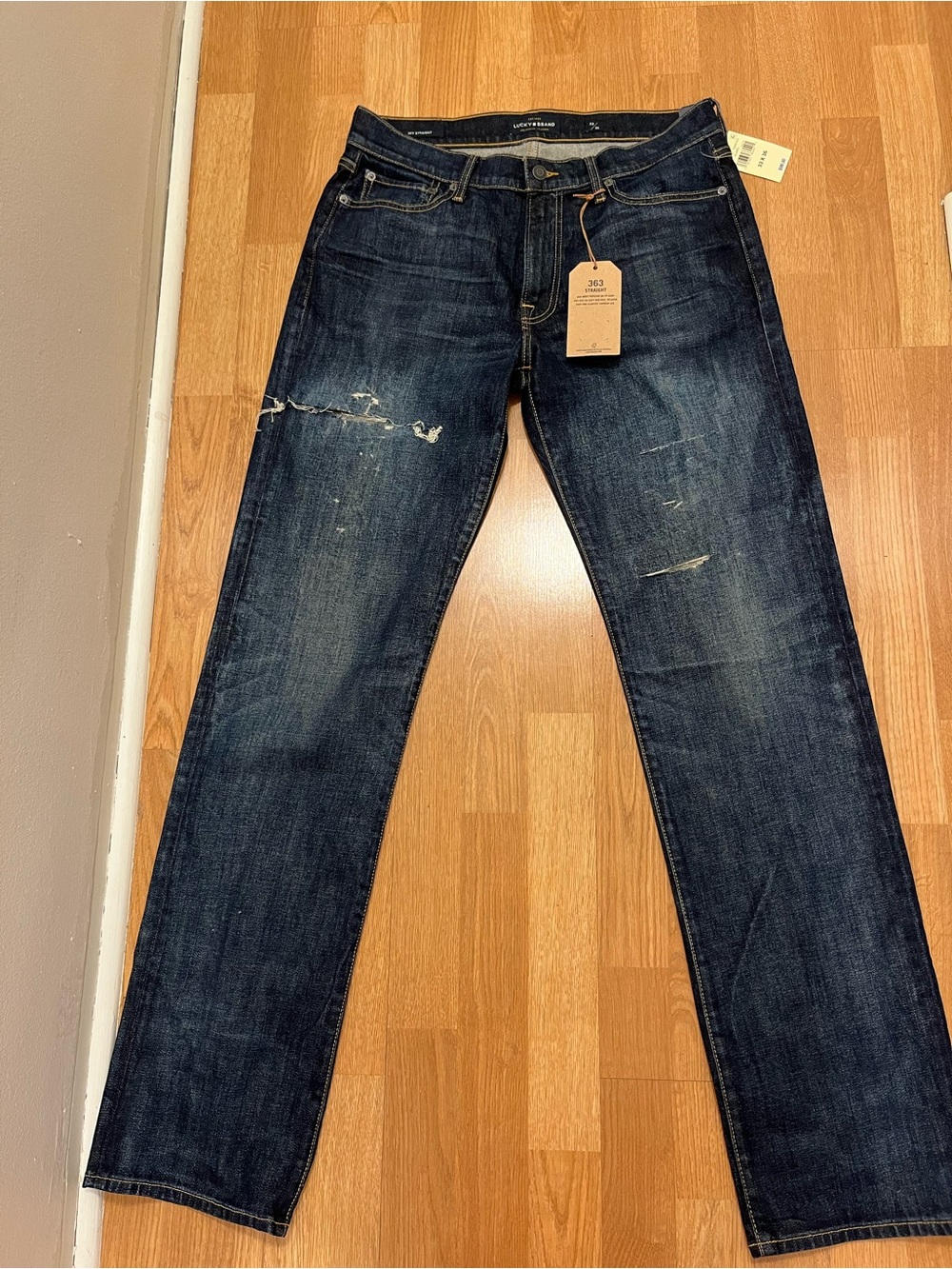 Lucky Brand Men’s 363 Straight Jeans 33x36